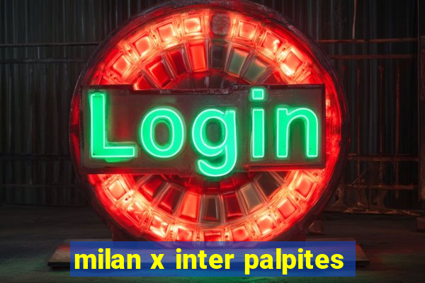 milan x inter palpites